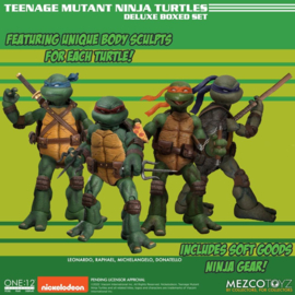 Mezco One12 Collective TMNT Deluxe Box Set - Pre order