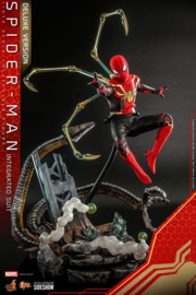 HOT909813 Spider-Man: No Way Home Movie Masterpiece 1/6 Spider-Man (Integrated Suit) Deluxe Ver.