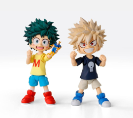 S.H. Figuarts My Hero Academia Izuku Midoriya & Katsuki Bakugo -Childhood Set-