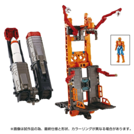 Takara Tomy Diaclone TM-34 Tactical Mover Tactical Grander Reinforcement System Unit