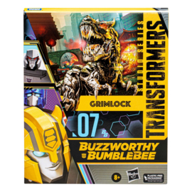 F7118 Transformers: Age of Extinction Buzzworthy Bumblebee Leader Class Grimlock