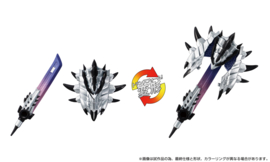 G3354 Takara Tomy T-Spark Monster Hunter Silver Rathalos Prime