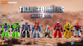 Transformers Blokees Plastic Model Kit Galaxy Version 02 SOS