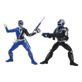 Power Rangers LC AF S.P.D B-Squad Blue Ranger and A-Squad Blue Ranger