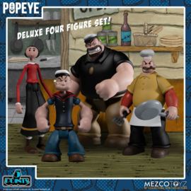 Popeye 5 Points Action Figures Deluxe Box Set