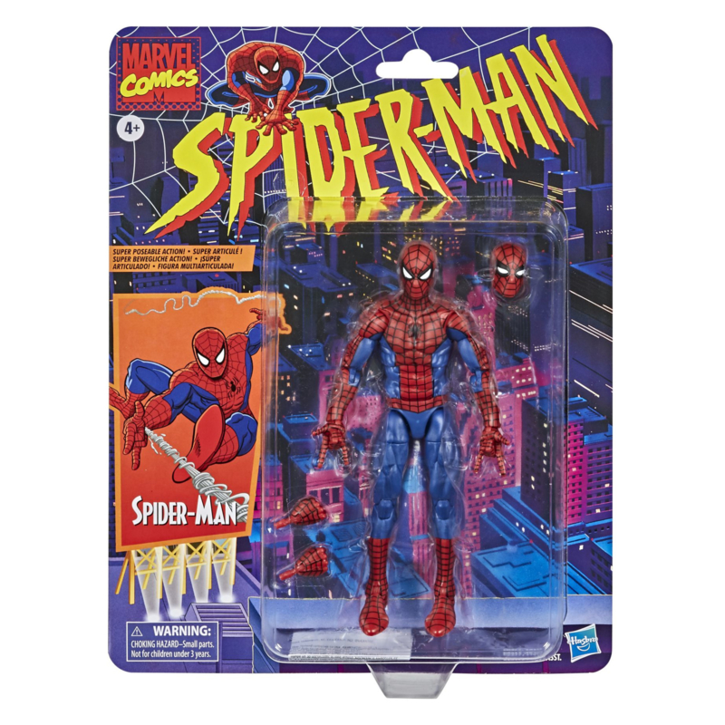 Marvel legends spider man retro deals