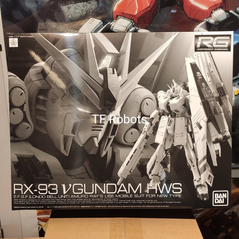 P Bandai 1 144 Rg Nu Gundam Hws News Tf Robots