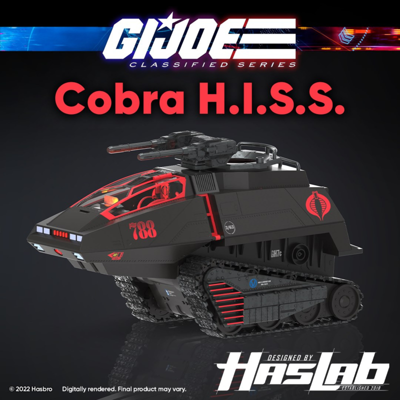 Haslab G.I. Joe Classified Series Cobra H.I.S.S. [Import] - Pre order