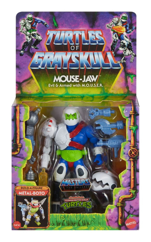 Turtles of Grayskull Deluxe Action Figure Mouse-Jaw