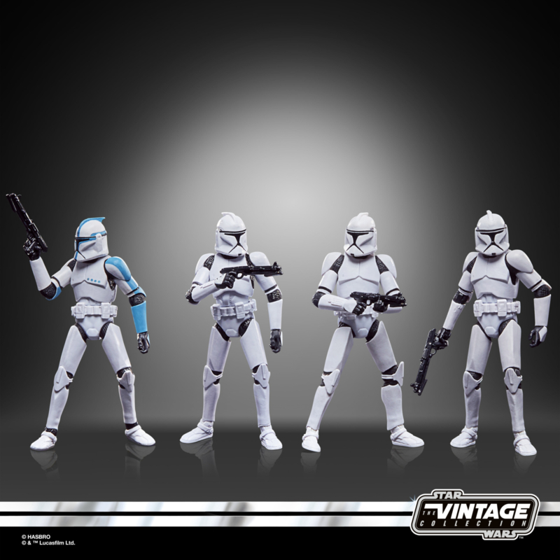 Cyberruimte Pekkadillo stropdas Star Wars Vintage Collection Phase 1 Clone Trooper 4 Pack [Import stock  F5554] | Hasbro | TF Robots | Officiële partner van Hasbro