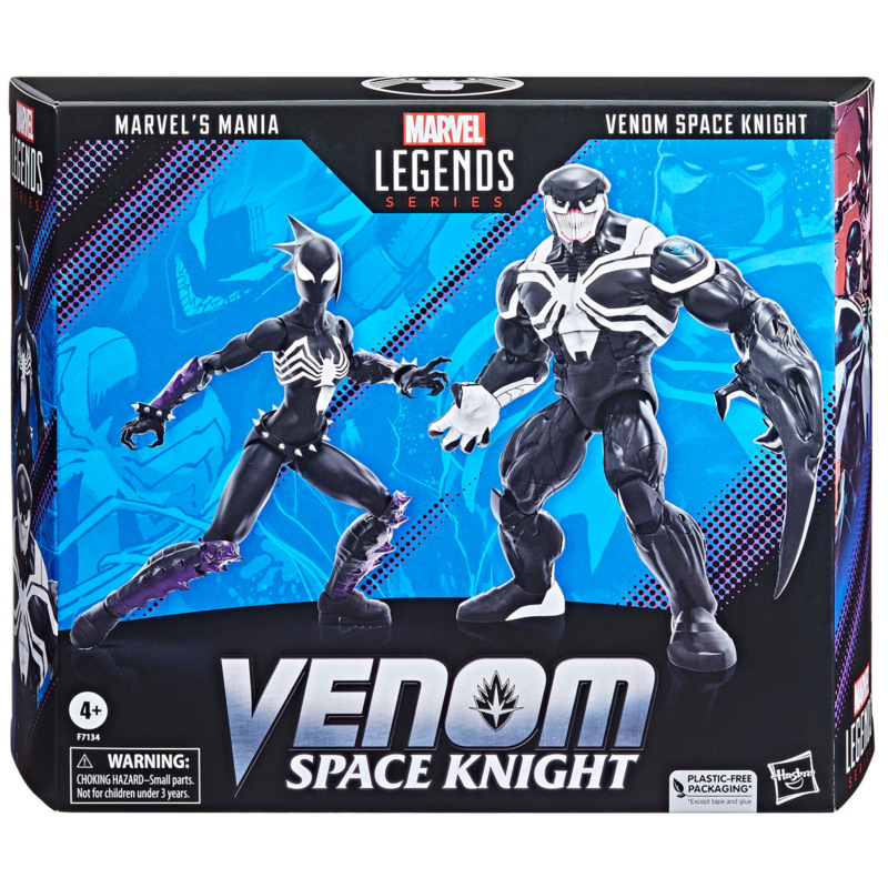 F7134 Marvel Legends Series Venom Space Knight and Marvel's Mania
