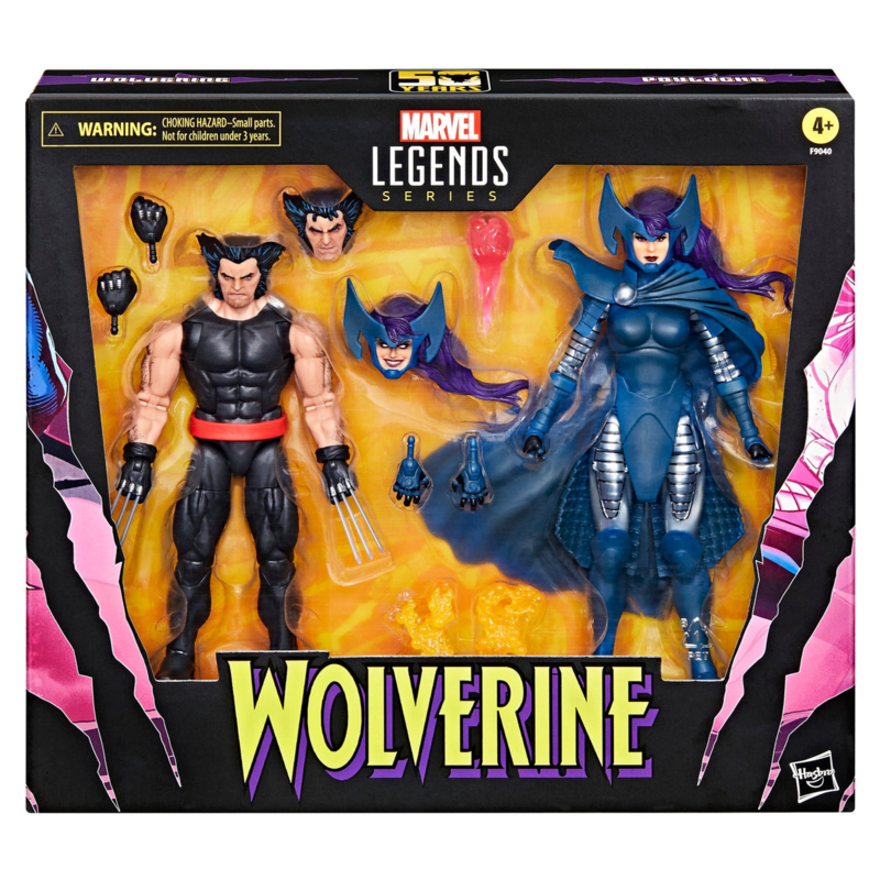 F9040 Marvel Legends Wolverine and Psylocke - Pre order