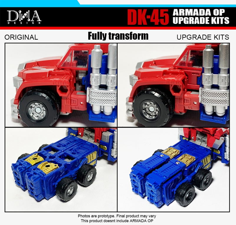 DNA DESIGN DK 45 Armada OP Upgrade kit DNA DESIGN TF Robots