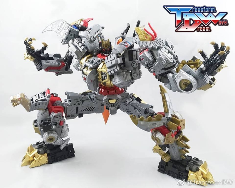 Transform Dream Wave TCW-06 Dinoking Upgrade Set | TDW | TF Robots
