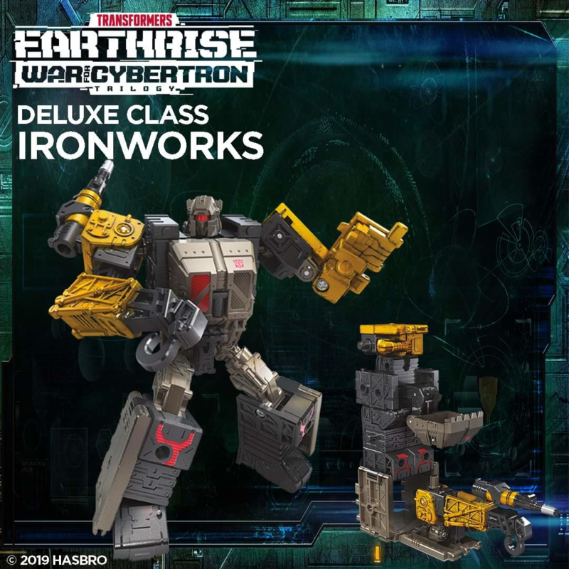 Transformers Earthrise War for Cybertron Deluxe class Ironworks Neu/ovp 