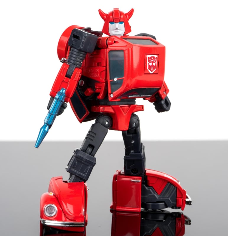 red bumblebee transformer