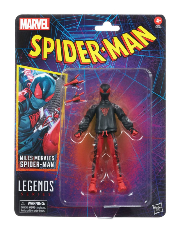 F6571 Marvel Legends Retro Collection Miles Morales Spider-Man - Pre order