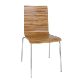 Bolero vierkante stoel - 4 stuks