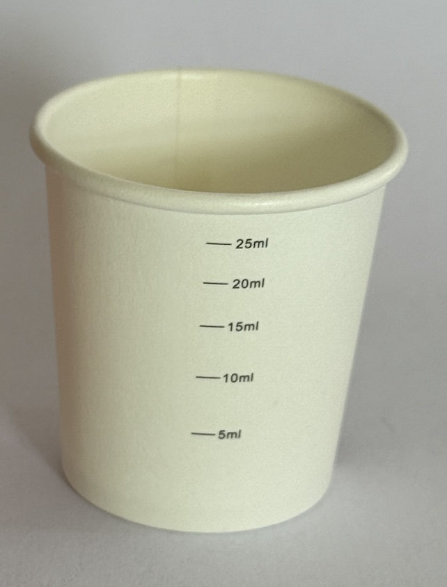 Medicijncups 30 ml papier 5.000 stuks