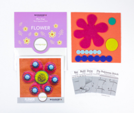 Sue Spargo - Pre-Cut Wool Appliqué Pack - Flower 1