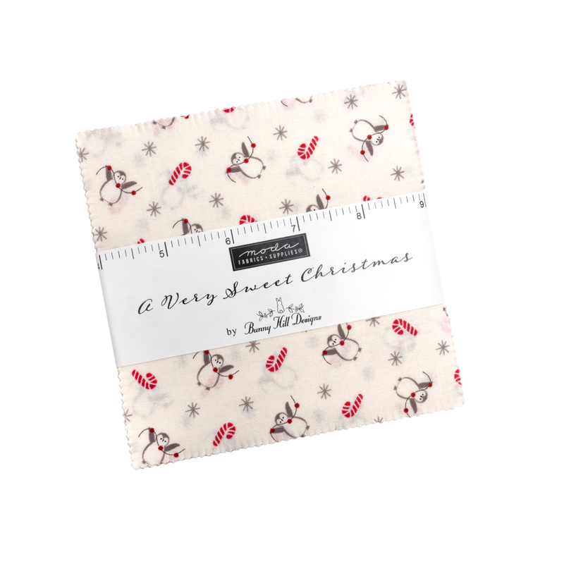 Moda - 'A very Sweet Christmas' by Bunny Hill Designs - 5" Charm Pack