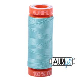 Aurifil Quiltgaren- MAKO 50 - 200 meter - Kleur: 5006 - Light Turquoise