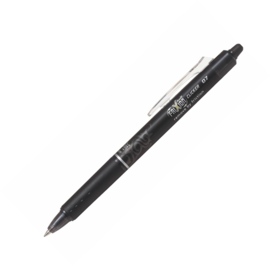 Frixion Pen - Zwart, 0.7 mm - Clicker