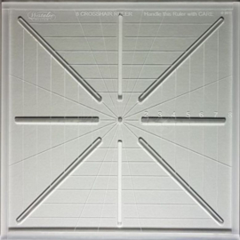 Westalee Crosshair Ruler 8½" x 8½"