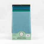 Sue Spargo- Merino Wool - teal small