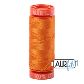 Aurifil Quiltgaren- MAKO 50 - 200 meter - Kleur: 1133 - Bright Orange