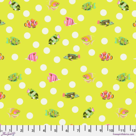 Tula Pink - Floral Reef-School Crossing - Seagrass- PWTP268.SEAGRASS