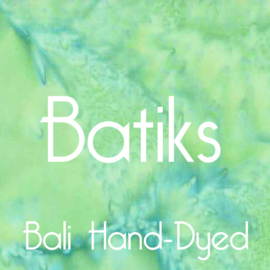 Batiks - 'Bali Hand-Dyed' by Hoffman