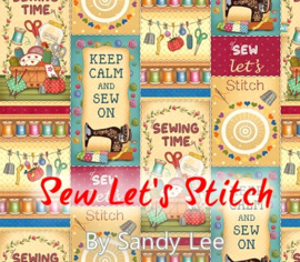 'Sew Let's Stitch' by Sandy Lee