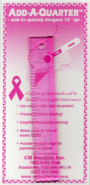 Add A Quarter Lineaal - 6 inch - PINK