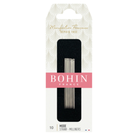 Bohin - Sewing Needles - MODE - Straw-Milliners, Nr. 10 - 15 stuks
