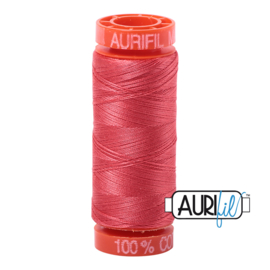 Aurifil Quiltgaren- MAKO 50 - 200 meter - Kleur: 5002 - Pink Red