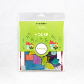 Sue Spargo - Pre-Cut Wool Appliqué Pack - House 2
