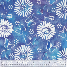 Anthology:  Batik Jaqueline de Jonge - Dazzle -Butterflies Celestial - 3343QX