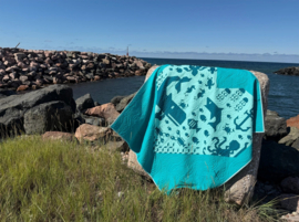PATROON:  Heart of the Ocean Quilt Pattern -AEHO0926