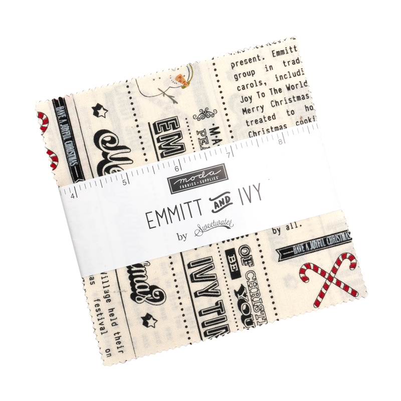 Moda - 'Emmitt and Ivy' by Sweetwater - 5" Charm Pack