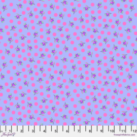 Tula Pink - Untamed-  Impending Bloom- Blue-  PWTP239