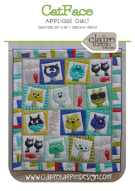 Patroon: 'Catface' by Claire Turpin Design - Creative Abundance