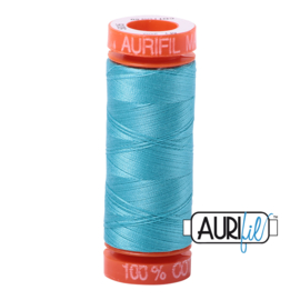 Aurifil Quiltgaren- MAKO 50 - 200 meter - Kleur: 5005 - Bright Turquoise