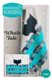 Patroon: 'Whale Tale' - by Sew Kind of Wonderful - QCR Mini pattern- 435
