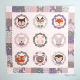 Patroon: 'Forest Family Quilt' by Molly and Mama - Creative Abundance