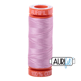 Aurifil Quiltgaren- MAKO 50 - 200 meter - Kleur: 2515 - Light Orchid