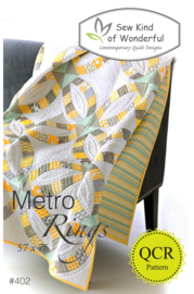Patroon: 'Metro Rings' - by Sew Kind of Wonderful - QCR pattern