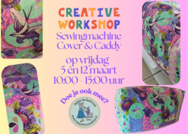 Workshop- Naaimachine Cover & Caddy 5 én 12 maart