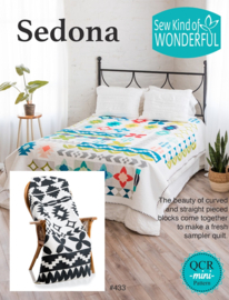 Patroon: 'Sedona' - Sampler quilt by Sew Kind of Wonderful - QCR Mini pattern