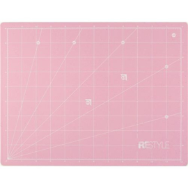 Snijmat - Restyle- 25 x 33 cm - 12" x 9" - Roze